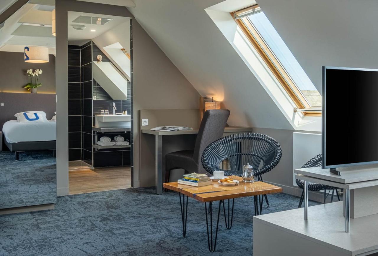 Hostellerie De La Pointe Saint-Mathieu - Spa & Restaurant Plougonvelin Ngoại thất bức ảnh